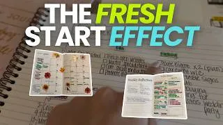 Thumbnail: The Fresh Start Effect: The Science of Why September Resets Your Brain