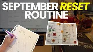 Thumbnail: The September Reset: Planning a Fresh Month Without the Overwhelm