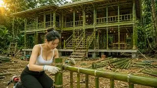 Thumbnail: She miraculously revived the million-dollar BAMBOO house from the ruins. | by @SùngNinh-o6d