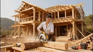 Thumbnail: She built this amazing villa in just 230 days—truly unbelievable! | by @TieuhuongTv