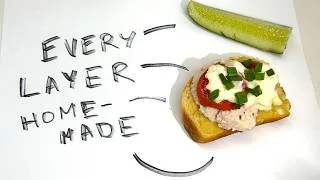 Thumbnail: I made buterbrod sandwich from scratch - Cooking with Boris