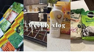 Thumbnail: dear diary … finding my happy | starting a garden | 7brew | relaxing | Buffalo Wild Wings& more 🩷