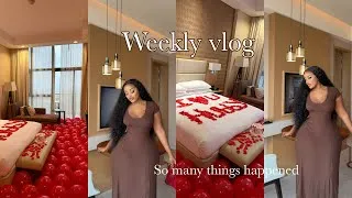 Thumbnail: A LITTLE BIT OF EVERYTHING 🤎 | Storytime, Friends, kitchen Shopping, Cooking & Work | WEEKLY VLOG 