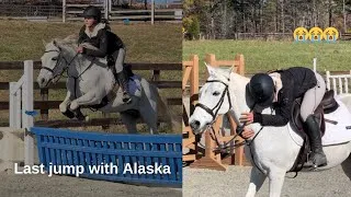Thumbnail: Last jump on my pony of a lifetime