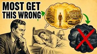 Thumbnail: Most People Assume Wrong Before Sleep — Here’s What Neville Goddard Actually Meant