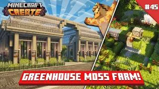 Thumbnail: I Built an AUTOMATED MOSS FARM in Minecraft Create Mod! [#45]