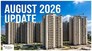 Thumbnail: Ashiana Amarah 🛠✨ August 2026 Construction Update 🐝 Sector 93 Gurugram #AshianaAmarah #Gurgaon93