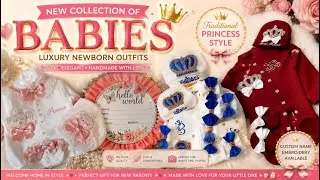 Thumbnail: Luxury Newborn Baby Outfits 2026 | Personalized Baby Welcome Home Collection