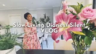 Thumbnail: Slow Living Diaries | An Intentional Anniversary Breakfast, Simple Homemaking & Cleaning Tip