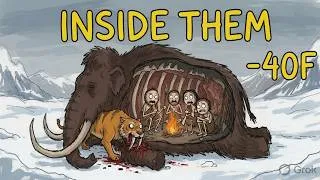 Thumbnail: How Ice Age primitive Humans Actually Survived Inside a Mammoth?