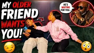 Thumbnail: PIMPING BUSI TO OLDER MEN😨‼️ (Prank gone wrong😡)￼