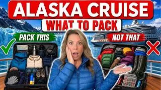 Thumbnail: ALASKA CRUISE PACKING MISTAKES: What I Packed VS Wore on My Cruise