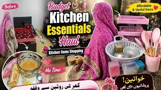 Thumbnail: Kitchen Shopping for Home | Budget Kitchen Essentials Haul | Homemaking Vlog @lifewithAmmopari 