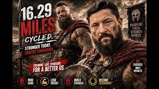 Thumbnail: 🚴‍♂️ WE Cycled 16 MILES! 🏛️ Gary & I  Go Full Spartan