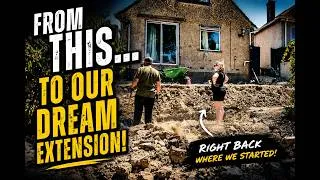 Thumbnail: Ep 1: Back Where We Started | The Patio Is Gone… Extension Journey Begins