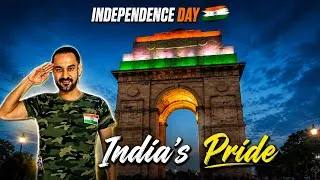 Thumbnail: 15 August Special 🇮🇳 | India Gate, National War Memorial & Kartavya Path | Delhi, Bharat 🇮🇳 