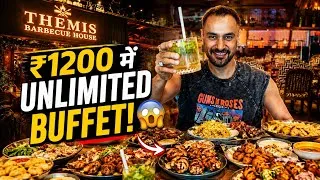 Thumbnail: Themis Barbecue House Gurugram | ₹1200 में Unlimited Buffet 😱 | Worth It?