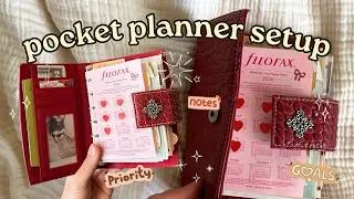 Thumbnail: updated 2026 pocket planner tour 💌 (new cover + more page ideas!!)