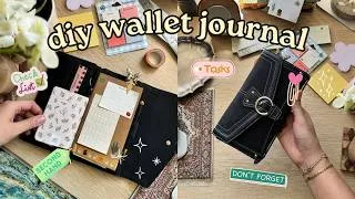 Thumbnail: turning an old wallet into a journal! 🌟 (diy tutorial + setup!)
