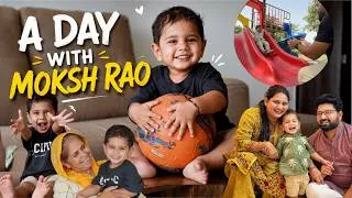 Thumbnail: A Day with our baby Moksh Rao (Part-1) | Priya Rao