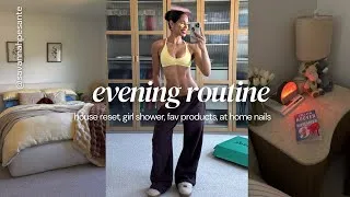 Thumbnail: GIRLY EVENING ROUTINE: girl dinner, fav shower products, journaling, self-care & romanticizing life