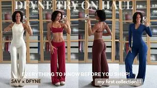 Thumbnail: SAV x DFYNE: my first ever collection!!! 🍦🍒🥥🫐🐦‍⬛ full try on haul / review ♡ ♡ ♡