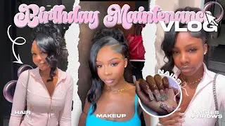 Thumbnail: MY BIRTHDAY MAINTENANCE VLOG || hair, makeup, nails, etc