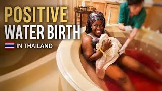 Thumbnail: RAW labor and delivery water birth in Thailand 🇹🇭 as a foreigner