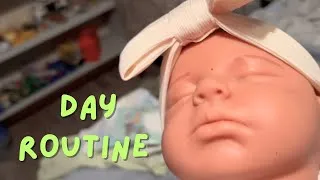 Thumbnail: Relaxing Reborn Baby ASMR Routine | Feeding, Diaper Change & Baby Care