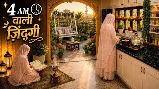 Thumbnail: Kismat Koi Chin Ni Sakta🤲4Am Life Changing Routine🌸Terrace Garden Cleaning,Ahadees,Breakfast,Namaz
