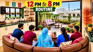 Thumbnail: Pakizgi Aadha Imaan Hai🤲Dawat Vlog🍗Cleaning Routine, Afternoon To Night Routine🏠Terrace Garden,Namaz