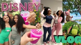 Thumbnail: VLOG | We’re Finally Reunited!! 🥹👯‍♀️💖… Road Trip To Epcot! 🐭🌐🎀 Bible Chit Chat, & Girl Time! 