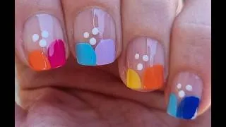 Thumbnail: Colorful Summer Nail Tips | Easy & Fun French Manicure Nail Art