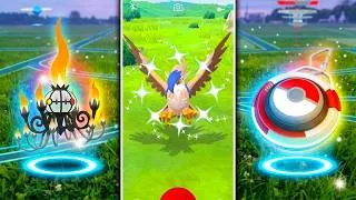 Thumbnail: HOW TO USE THE EXPLORER GADGET IN POKEMON GO! Mega Staraptor Raid Day LEAKED!