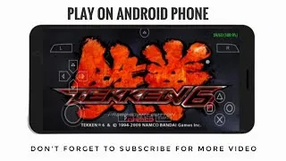 Thumbnail: How to play Tekken 6 on Android phone | Tekken 6 |
