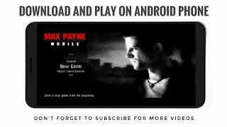 Thumbnail: How to install Max Payne on Android phone | Max Payne | Play Max Payne on Android Phone |