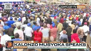 Thumbnail: WATCH as Raila Odinga's clip plays during Kalonzo's rally in TALA, MACHAKOS COUNTY