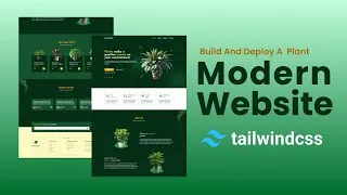 Thumbnail: Tailwind CSS: Build and Deploy a Fully Responsive Plant Website