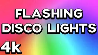 Thumbnail: [4K] 10 HOURS of DISCO COLOR LIGHTS | Disco Crazy Lights [EXTREME FLASHING]