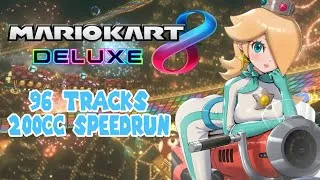 Thumbnail: Bonus Final Last Bonus 96 Track + 200cc MK8 Deluxe Speedrun ⚡ New PB Set - 3:1X:037