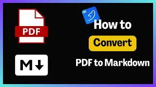Thumbnail: How to Convert PDF to Markdown
