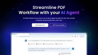 Thumbnail: LightPDF AI Agent – The First Chat-Based PDF Assistant to Edit, Convert & Manage PDFs in one chat