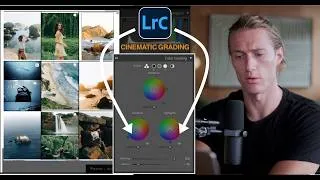 Thumbnail: COLOR GRADE in Lightroom Like a PRO // Cinematic Color Grading