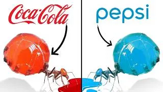 Thumbnail: Ants vs. Colorful Drinks