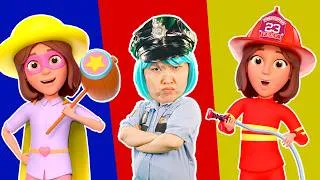 Thumbnail: PoliceGirl, FireGirl and Doctor Song + MORE Lights Kids Songs