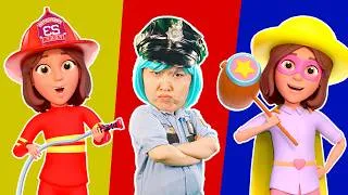 Thumbnail: PoliceGirl, FireGirl and Doctor Song | Lights Kids Songs