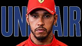 Thumbnail: Was Lewis Hamilton Done DIRTY? The Penalty Pattern Nobody Is Talking About