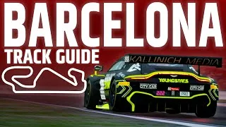 Thumbnail: Barcelona | 1:42.367 | Aston Martin Hotlap + Track Guide | Assetto Corsa Competizione