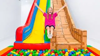 Thumbnail: Nastya opens a fun indoor adventure park