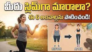 Thumbnail: మీరు స్లిమ్‌గా మారాలా? ఈ 6 అలవాట్లను పాటించండి! | 6 Healthy Habits To Lose Weight Fast